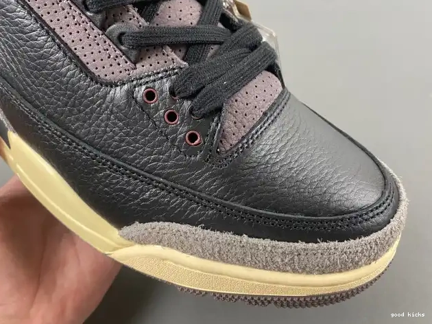 Rep x FZ4811-001 Air 3 Ma A Maniere Jordan Black 0523